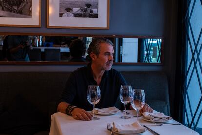 Fran López, en el restaurante La Barra de Fran. 