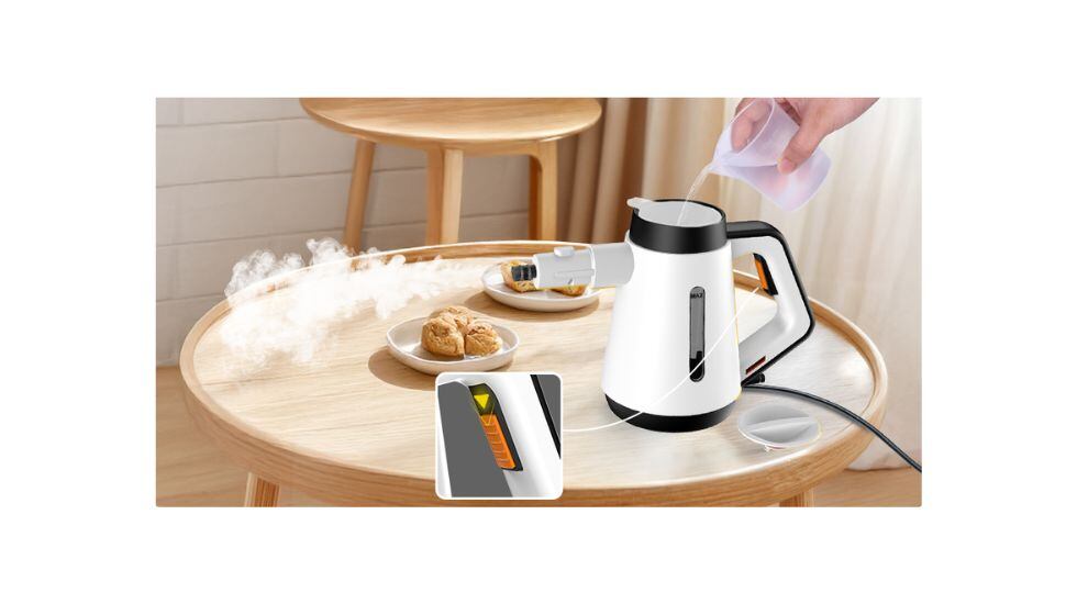 Cuenta con un botón de seguridad especial.