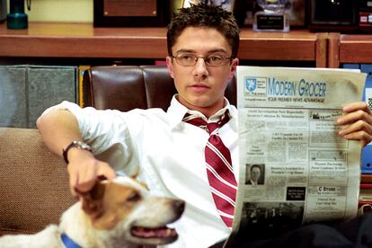 Un habitual en los repartos de Hollywood, Topher Grace.