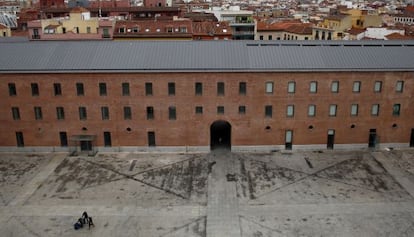 Patio del Centro Cultural Conde Duque.