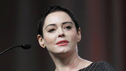 La actriz Rose McGowan.