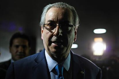 O presidente da Câmara, Eduardo Cunha, no dia 15.