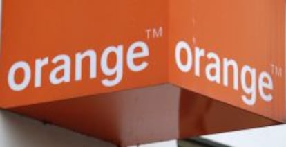 Logotipo de Orange en uno de sus establecimientos.