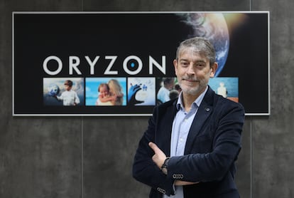 Carlos Buesa, CEO de Oryzon Genomics, en Barcelona.