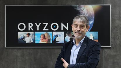 Carlos Buesa, CEO de Oryzon Genomics, en Barcelona.