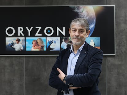 Carlos Buesa, CEO de Oryzon Genomics, en Barcelona.