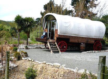 Caravanas del viejo oeste para descansar en Nueva Zelanda