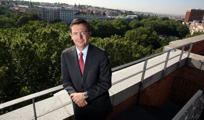 Román Escolano, presidente del ICO, en la sede del banco