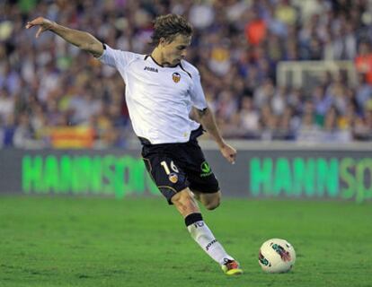 Canales, durante el partido frente al Granada.