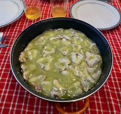 Cazuela de desayuno.
