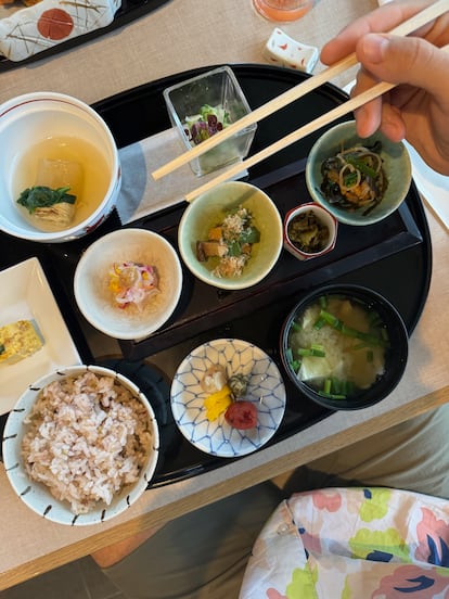 Platos propios de la gastronomía de Okinawa.