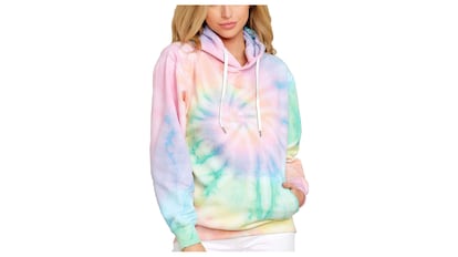 Sudadera para mujer tie-dye de HVEPUO