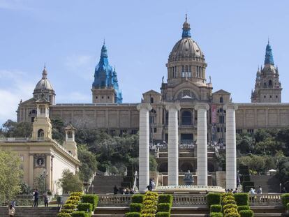 Façana principal del MNAC.