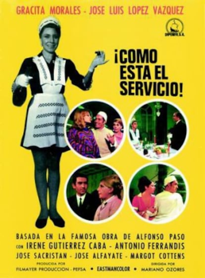 Cartel de la película '¡Cómo está el servicio!'