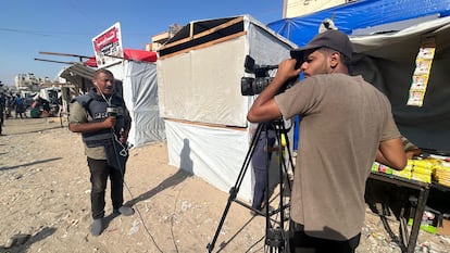 Periodistas Gaza