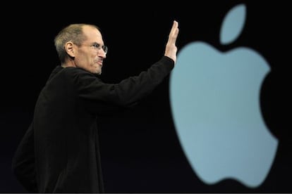 Steve Jobs, en una conferència el juny del 2011.