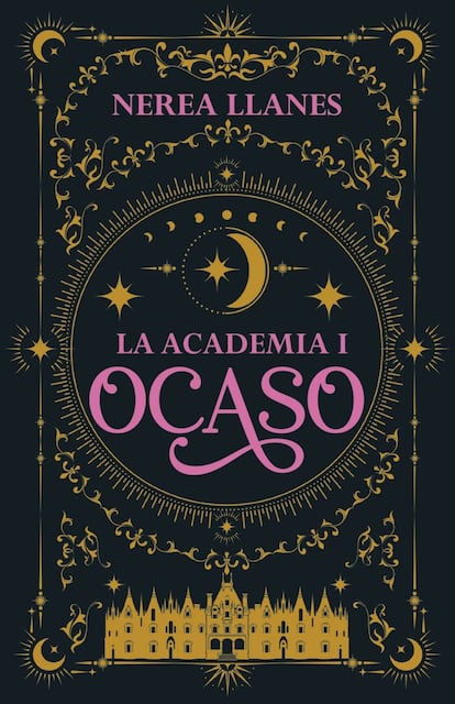 Portada del libro La academia I: Ocaso. Crossbooks