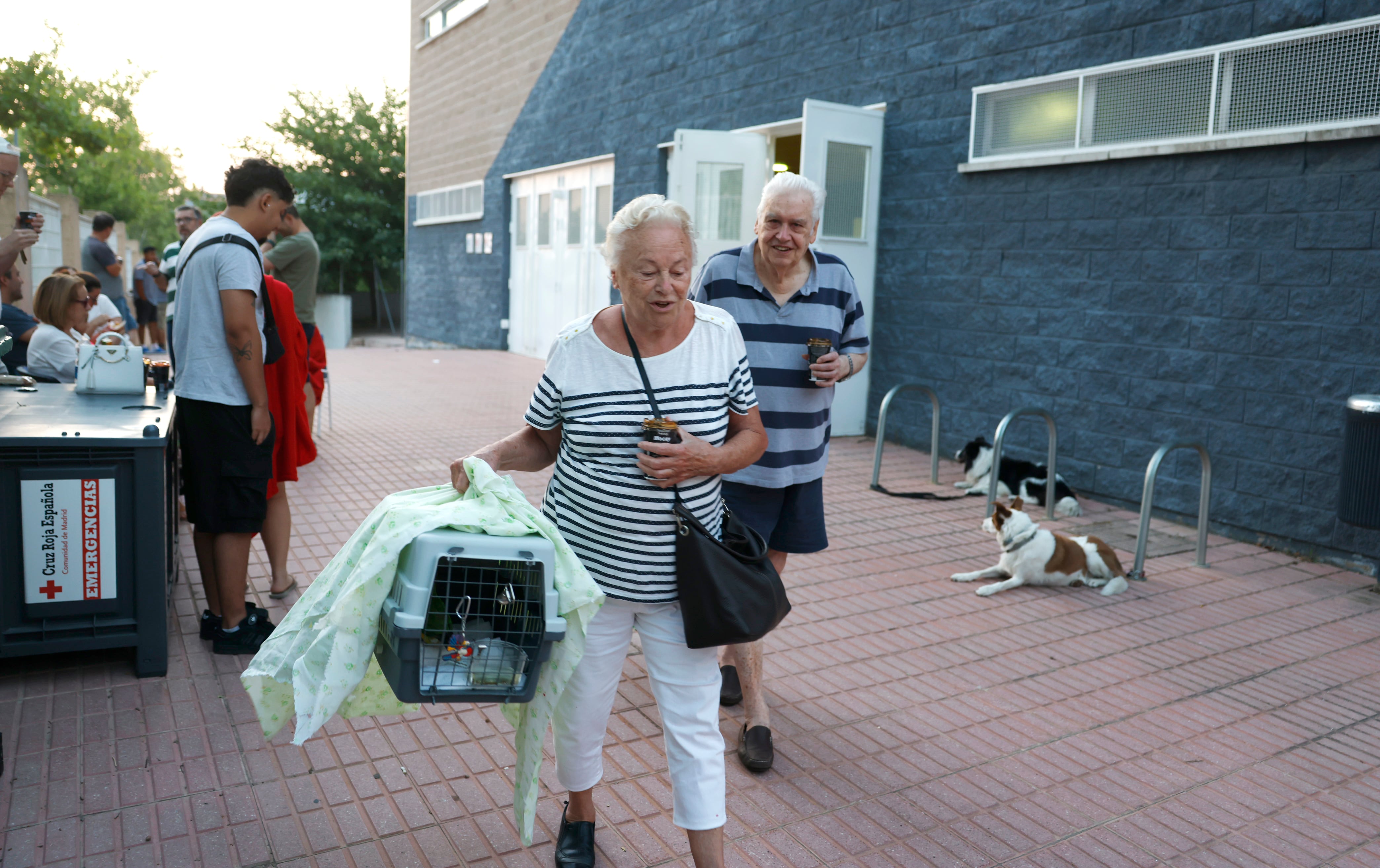 Madrid | 110 evacuados del incendio de Tres Cantos pasan la noche en un pabellón