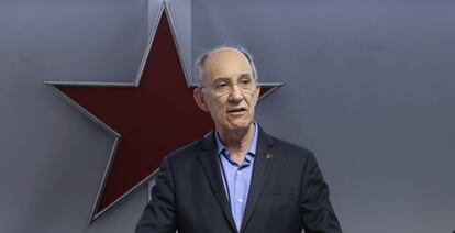 O presidente nacional do PT, Rui Falc&atilde;o.