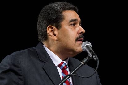 El presidente de Venezuela Nicol&aacute;s Maduro.