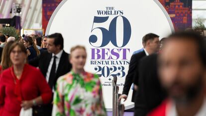 Ambiente durante la gala 'The World's 50 Best Restaurants', en el Palau de Les Arts, a 20 de junio de 2023, en Valencia, Comunidad Valenciana (España)