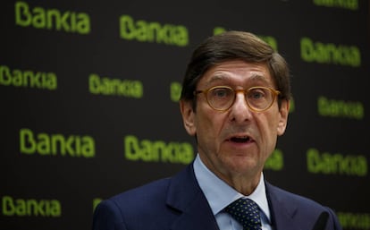 José Ignacio Goirigolzarri, presidente de Bankia.