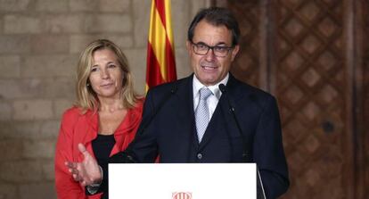 Mas hace unas declaraciones tras la celebración de la Diada.