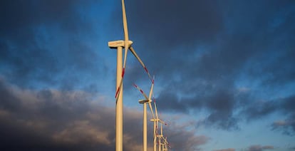 Instalación de energía eólica de Acciona Energía