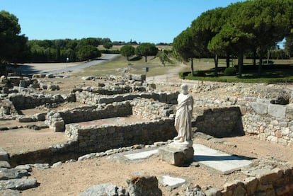 Les ruïnes d’Empúries evoquen dues civilitzacions.