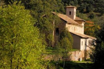 Monasterio de San Millan de Suso, en San Millán de la Cogolla (La Rioja).