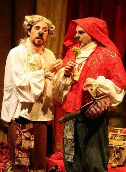 Un momento del espectáculo <i>Estocolmo</i>, de Síndrome Clown.