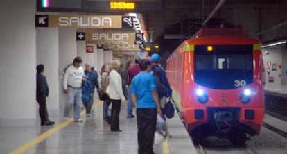 Una estación de la línea 12.