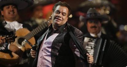 Juan Gabriel, en un concierto en 2009.