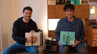 Sebastian Barbui y Mariano Godoy, creadores de Bandólica, el bandoleón digital.