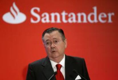 El ex consejero delegado del Banco Santander Alfredo Sáenz. EFE/Archivo