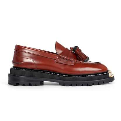 Mocasines 'chunky' con borlas de Sandro.