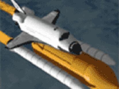 El 'Endeavour'  abandona la Estación Espacial y emprende el regreso a la Tierra