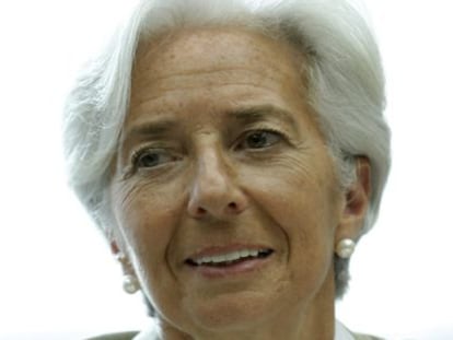 La directora gerente del FMI, Christine Lagarde. 