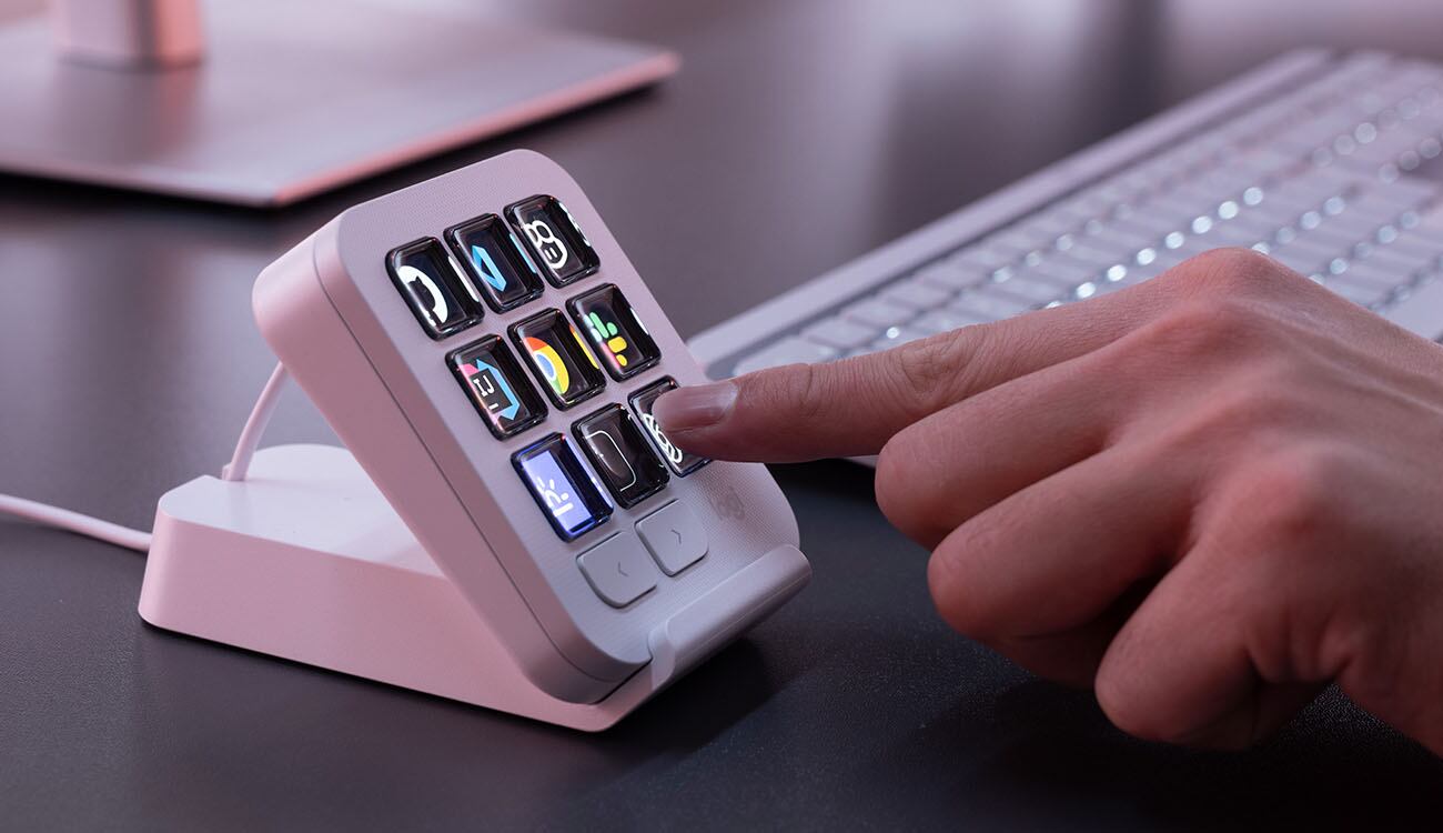 Logitech lanza el MX Keypad, un centro de control físico que mejora el flujo trabajo