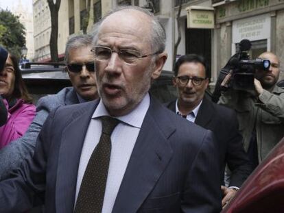 El exvicepresidente del Gobierno y expresidente de Bankia Rodrigo Rato. 