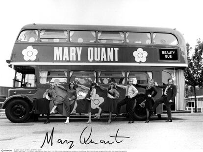 The Mary Quant Beauty bus, 1971.