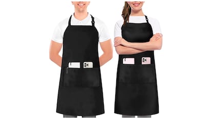 Básicos de cocina sobre fondo blanco.