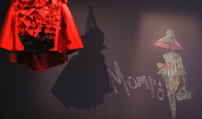Detall de l'exposició sobre Mompó.