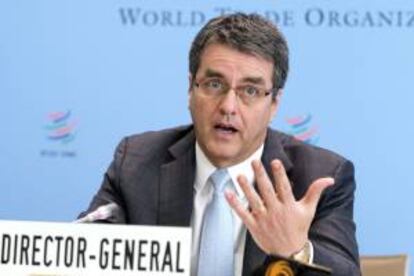El director general de la Organización Mundial del Comercio (OMC), el brasileño Roberto Azevedo. EFE/Archivo