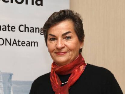 Christiana Figueres, experta en cambio climático.