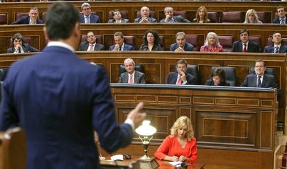 Un cara a cara muy calculado, cada uno en su papel, que no ha aportado más novedad que la seguridad de que será el último de la legislatura.