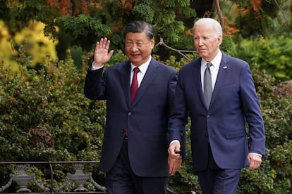 Xi Jinping y Joe Biden