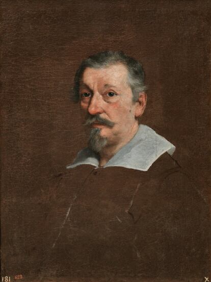 <p>1635. Óleo sobre lienzo, 73 x 54 cm.</p><p></p><p>Entre 1635 y 1936, Sacchi abandonó Bolonia para estudiar la obra de Correggio y los pintores venecianos. Antes retrató a su maestro, Albani, a los 56 años, y conservó la efigie hasta su muerte. Fue adquirida por su discípulo, Carlo Maratti, desde cuya colección pasó, a su muerte, a la de Felipe V.</p>