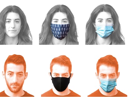 How long does it take to catch coronavirus depending on the type of mask you’re wearing? 