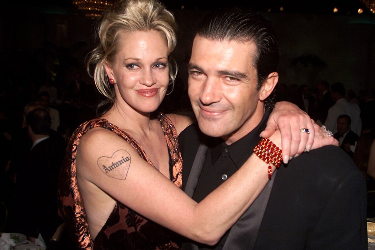 Antonio Banderas y Melanie Griffith.